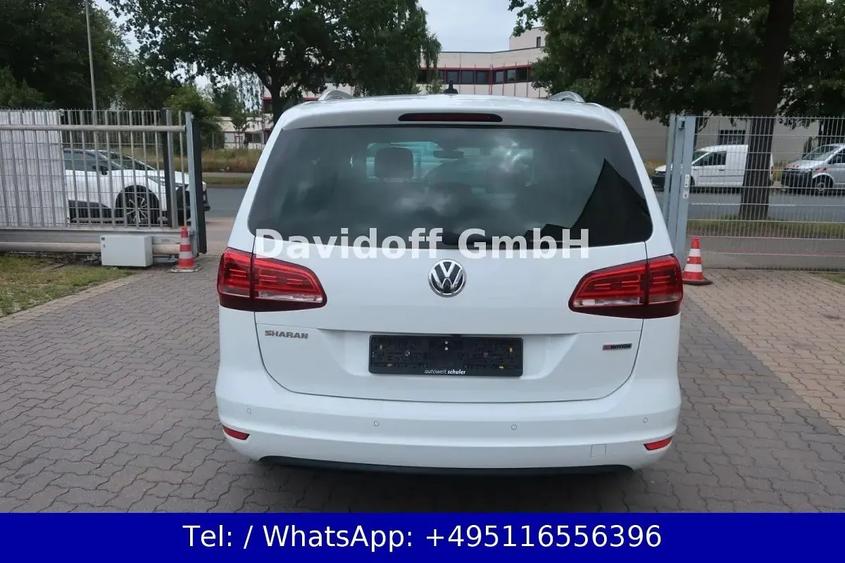 Gebraucht VW Sharan Highline 177 PS (130 kW) 2020 Weiß Van / Kleinbus