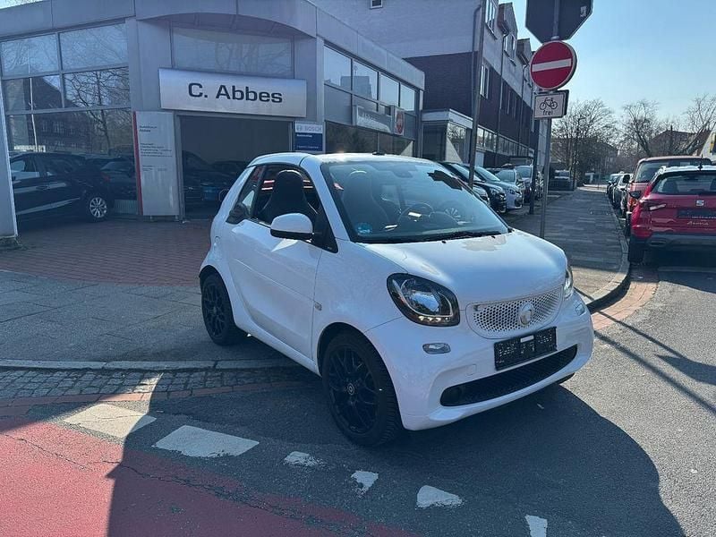 Gebraucht Smart ForTwo Cabrio Basis 90 PS (66 kW) 2016 Weiß Cabrio