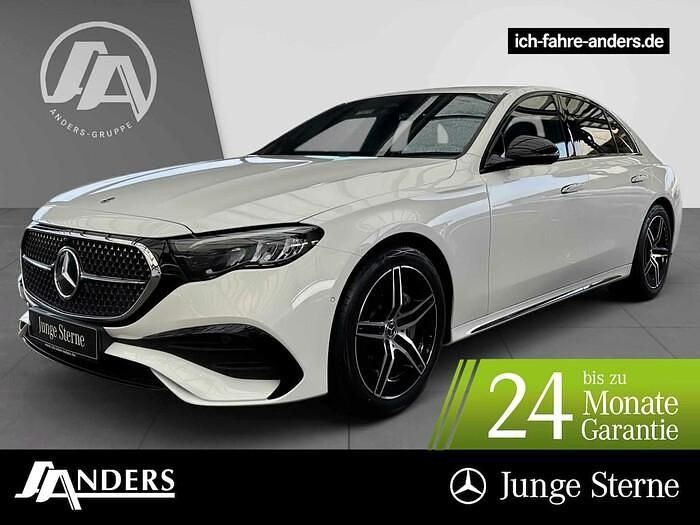Polarweiss Gebraucht 2024 Mercedes E220 AMG Limousine | 51.734 € (Teuer) - Bild 1/3