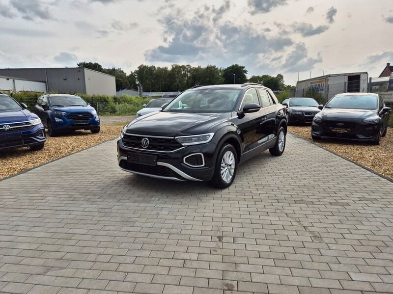 Schwarz Gebraucht 2022 VW T-Roc SUV | 23.999 € (Guter Preis) - Bild 1/4