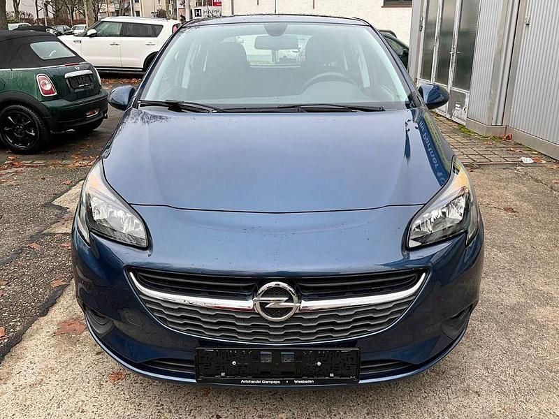 Blau Gebraucht 2016 Opel Corsa Edition Limousine | 11.990 € (Fairer Preis) - Bild 1/4