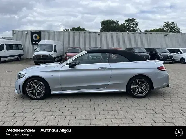 Gebraucht Mercedes C43 AMG AMG 367 PS (269 kW) 2023 Lack hightechsilber (metallic) Cabrio