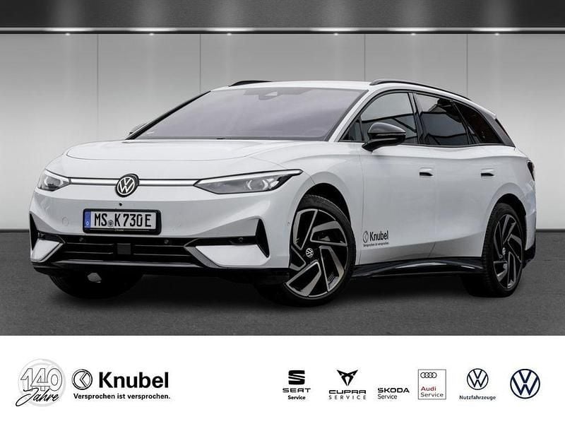 Weiss Gebraucht 2024 VW ID.7 Pro Limousine | 43.980 € (Fairer Preis) - Bild 1/4
