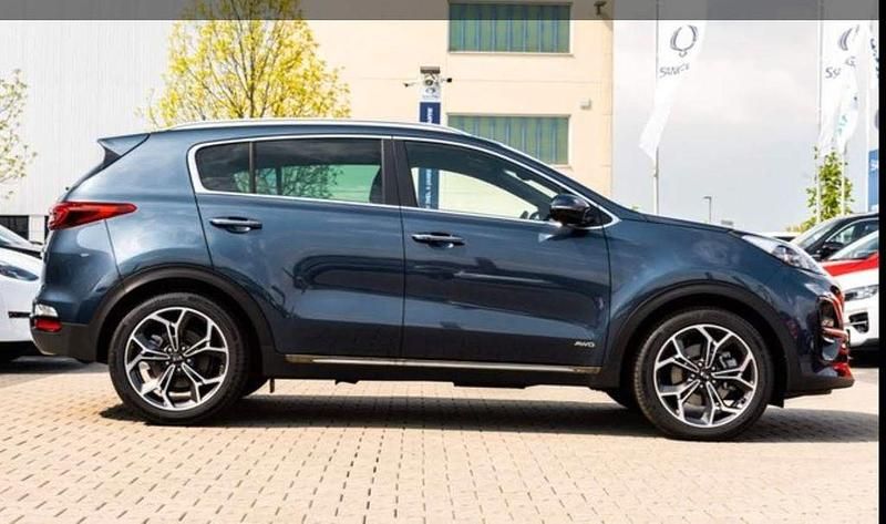 Blau Gebraucht 2021 Kia Sportage GT-Line SUV | 22.000 € (Superpreis) - Bild 1/4