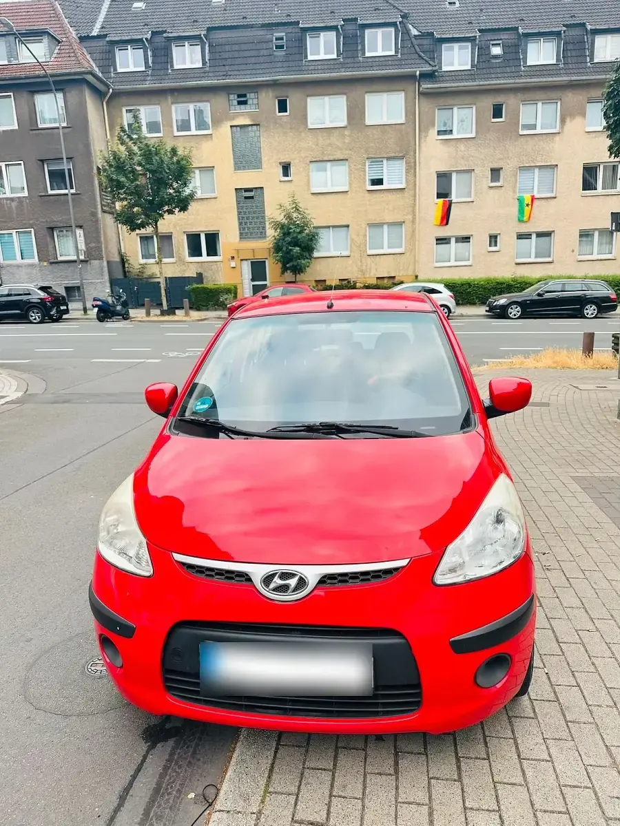 Gebraucht Hyundai i10 Edition+ 64 PS (47 kW) 2009 Rot Kleinwagen
