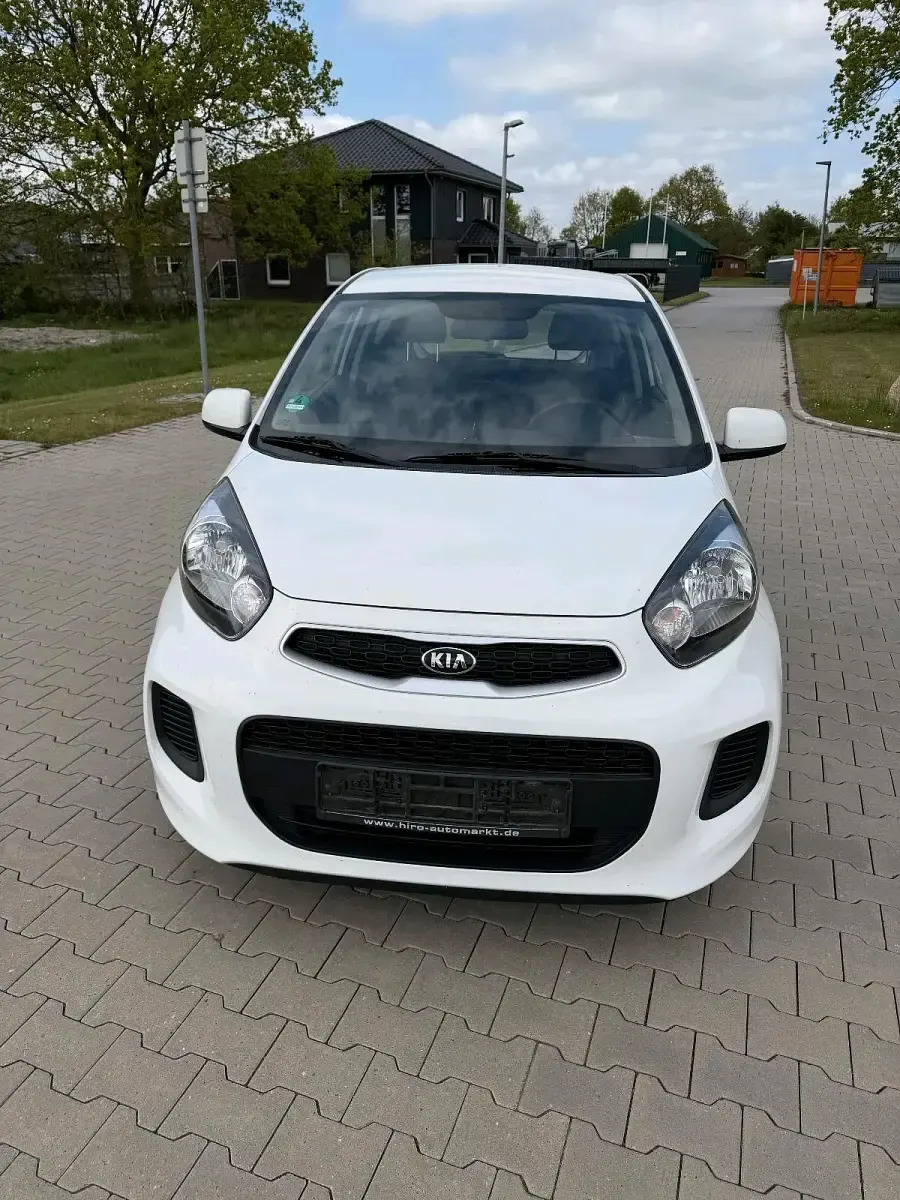 Gebraucht Kia Picanto 69 PS (50 kW) 2015 Weiß Kleinwagen