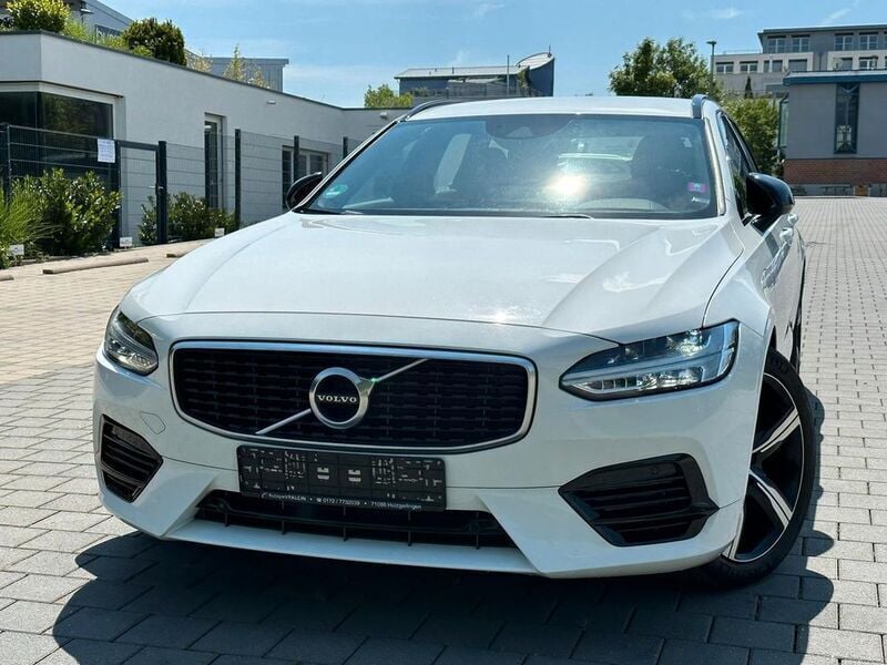 Weiß Gebraucht 2020 Volvo V90 R-Design Kombi | 23.980 € (Superpreis) - Bild 1/4
