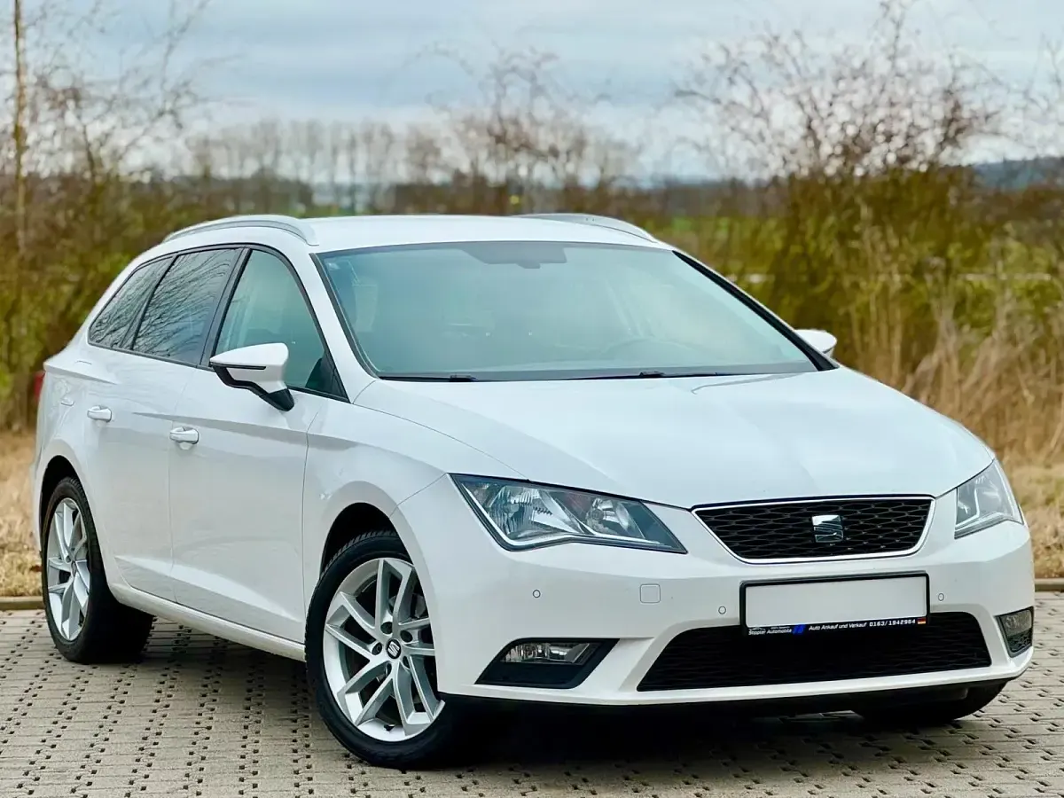 Gebraucht Seat Leon ST 110 PS (80 kW) 2016 Weiß Kombi