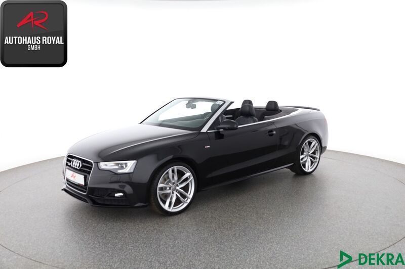 Schwarz Gebraucht 2016 Audi A5 Cabriolet S-Line Cabrio | 27.880 € (Teuer) - Bild 1/4