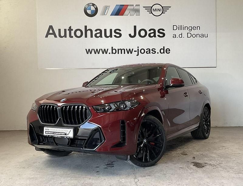 Rot Gebraucht 2024 BMW X6 M Sport SUV | 96.600 € - Bild 1/4