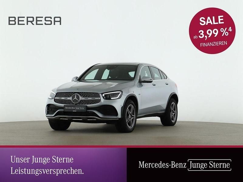 Silber Gebraucht 2020 Mercedes GLC300e AMG Coupé | 43.690 € (Fairer Preis) - Bild 1/3
