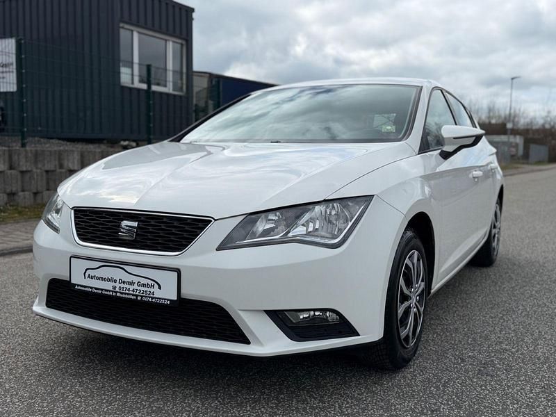 Gebraucht Seat Leon Style 110 PS (80 kW) 2015 Weiß Kleinwagen