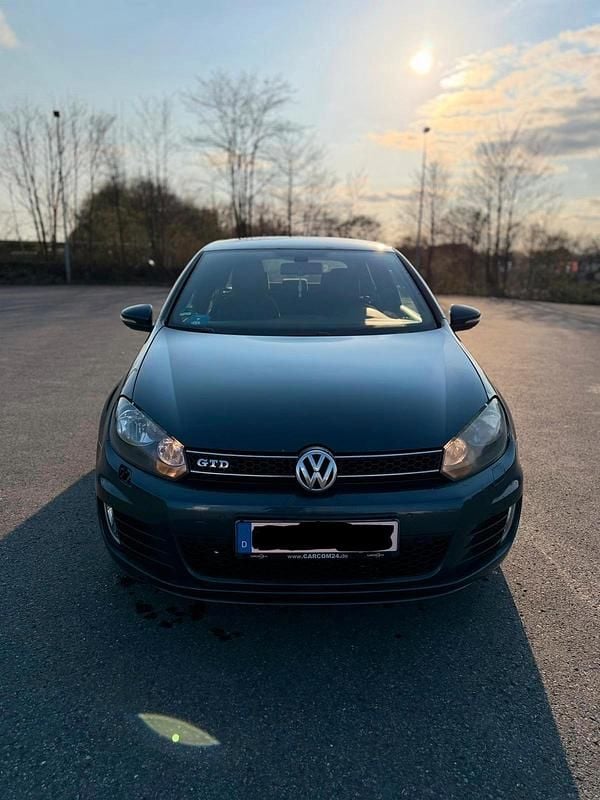 Gebraucht VW Golf GTD 170 PS (125 kW) 2010 Blau Coupé
