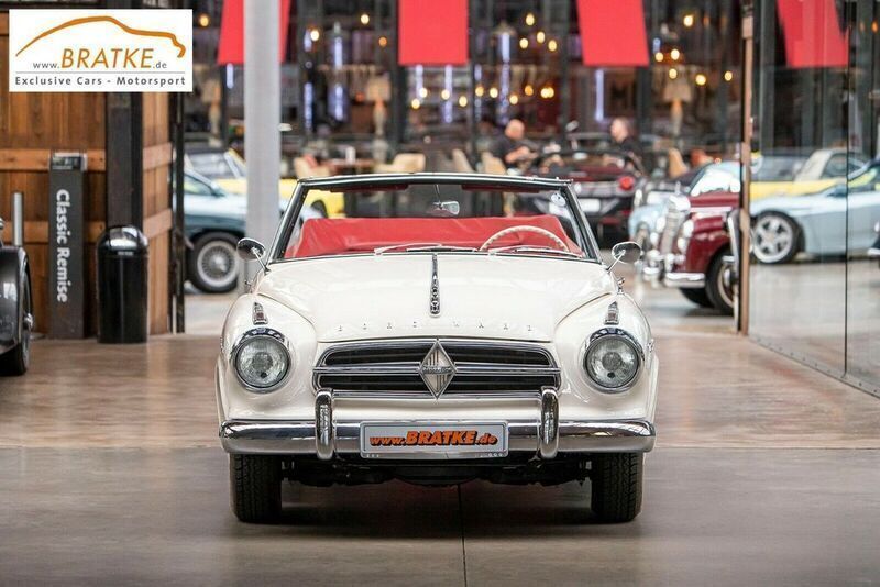 Gebraucht Borgward Isabella 75 PS (55 kW) 1959 Elfenbein weiss Cabrio