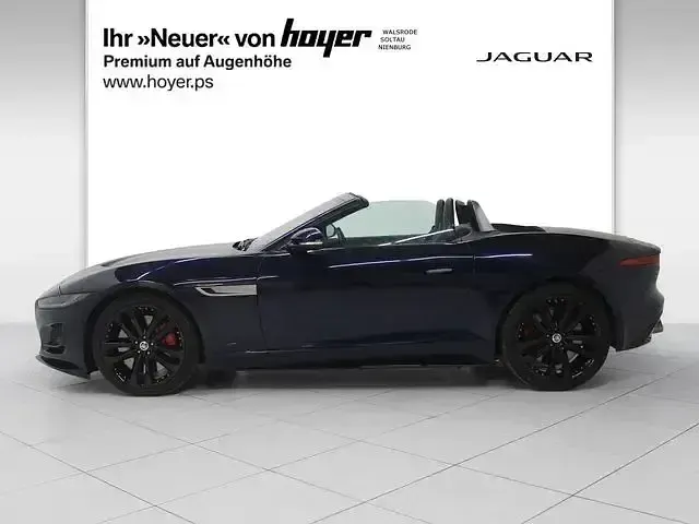 Gebraucht Jaguar F-Type 450 PS (330 kW) 2024 Portofino blue Cabrio