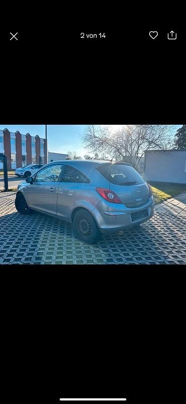 Gebraucht Opel Corsa Active 75 PS (55 kW) 2013 Grau Kleinwagen