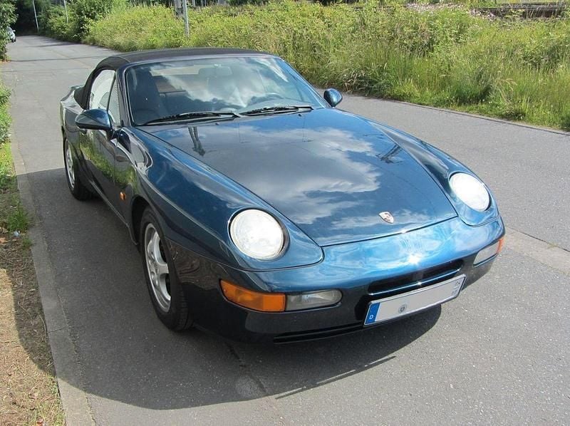 Grün Gebraucht 1992 Porsche 968 Cabrio | 24.500 € - Bild 1/4