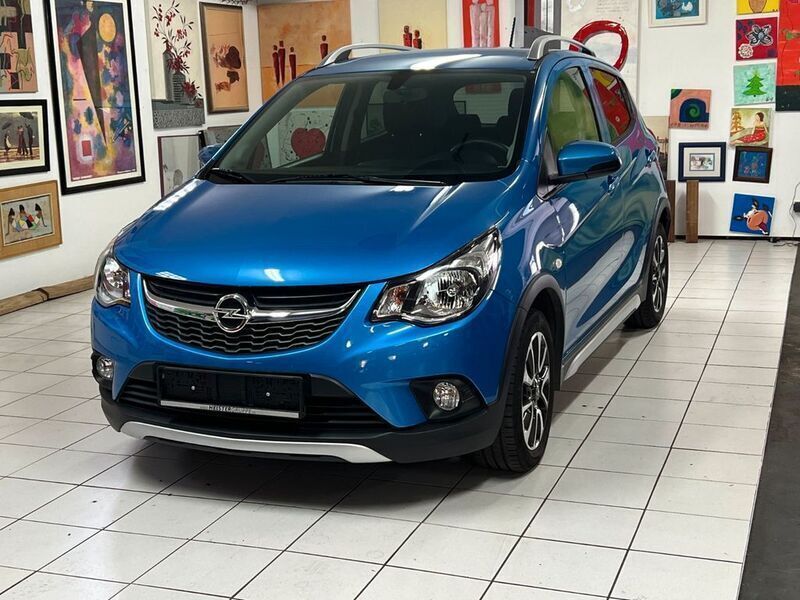 Blau Gebraucht 2018 Opel Karl Rocks Kleinwagen | 9.700 € (Fairer Preis) - Bild 1/4