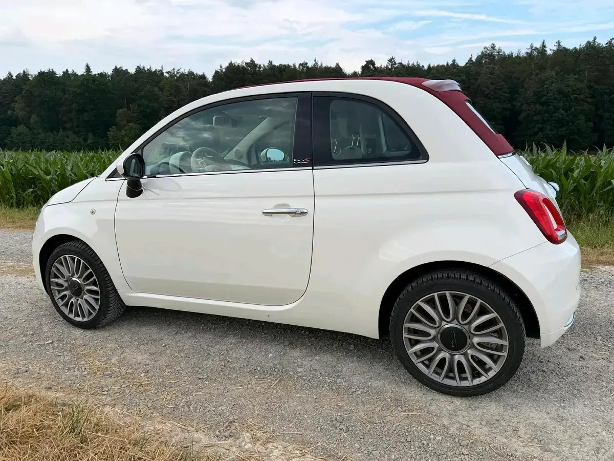 Gebraucht Fiat 500C Lounge 69 PS (50 kW) 2018 Weiß Cabrio