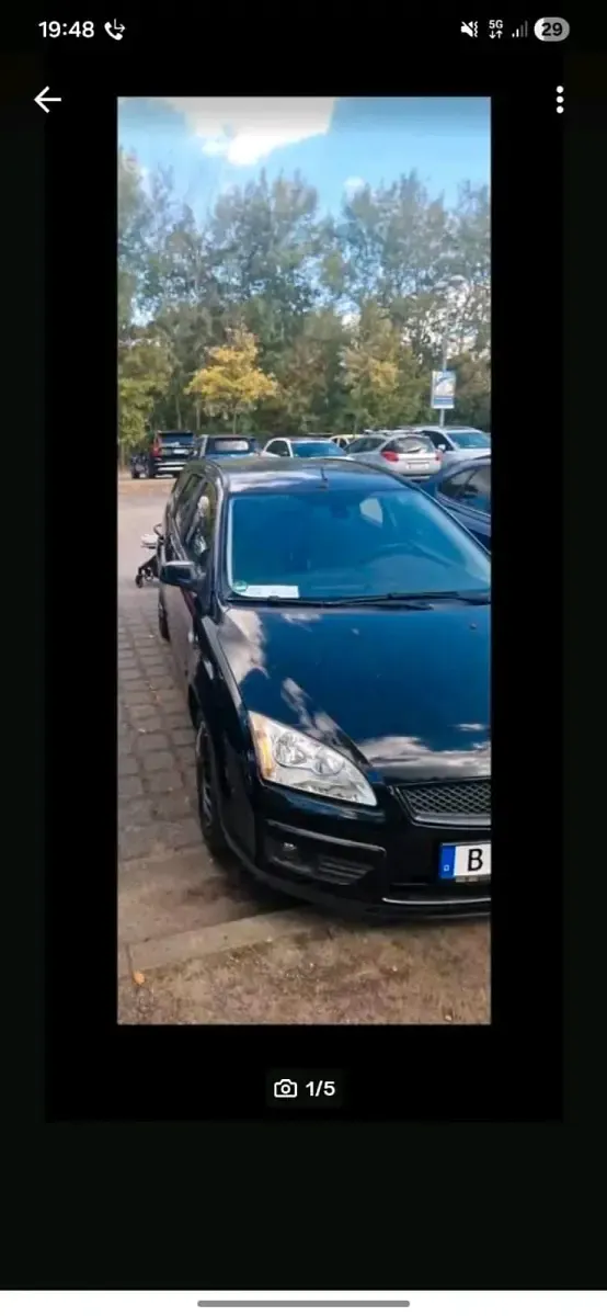 Usado Ford Focus 101 CV (74 kW) 2007 Negro Familiar
