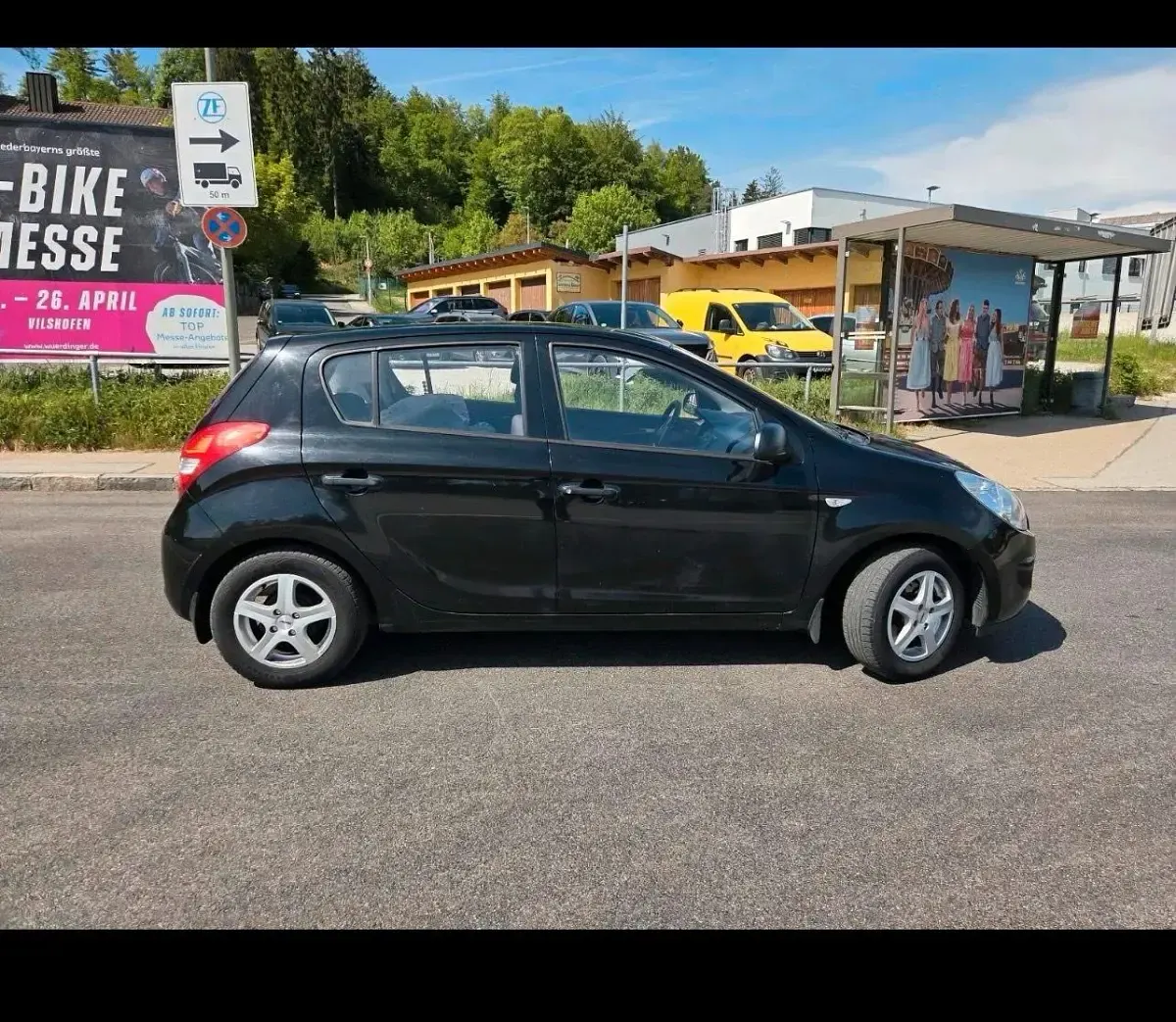 Gebraucht Hyundai i20 78 PS (57 kW) 2009 Schwarz Kleinwagen