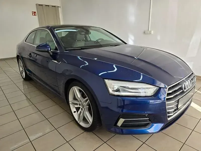Usata Audi A5 Sport 286 CV (210 kW) 2017 Blu Coupé