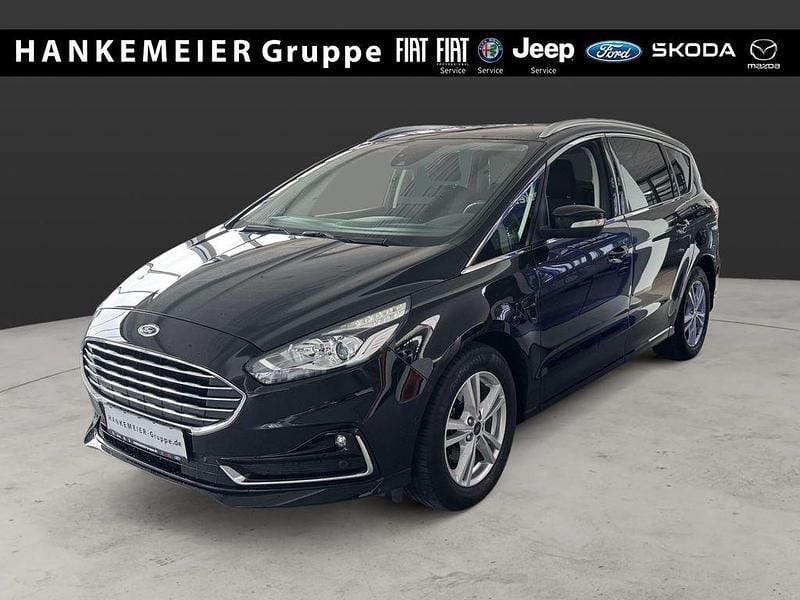 Schwarz Gebraucht 2021 Ford S-MAX Titanium Van / Kleinbus | 29.990 € (Teuer) - Bild 1/4