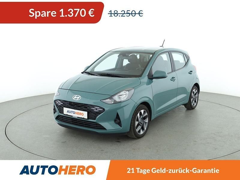 Grün Gebraucht 2024 Hyundai i10 Trend Kleinwagen | 16.880 € (Guter Preis) - Bild 1/3