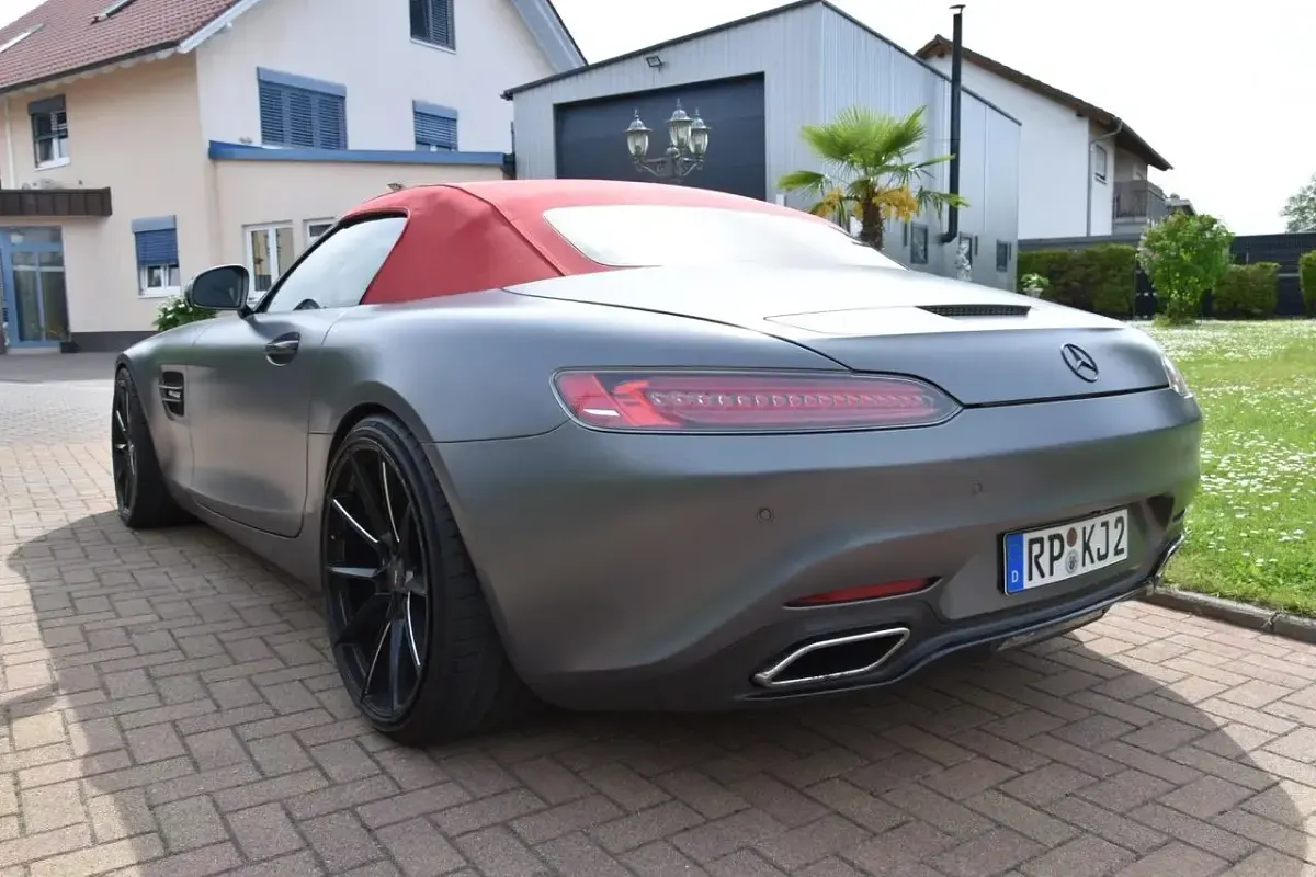 Gebraucht Mercedes AMG GT AMG 476 PS (350 kW) 2018 Grau Cabrio