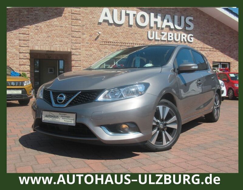 Grau Gebraucht 2017 Nissan Pulsar N-Connecta Limousine | 7.900 € (Fairer Preis) - Bild 1/4
