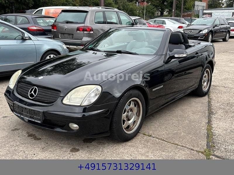 Schwarz Gebraucht 2003 Mercedes SLK200 Cabrio | 2.700 € (Superpreis) - Bild 1/4
