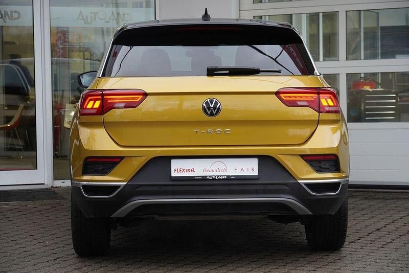 Gebraucht VW T-Roc Active 150 PS (110 kW) 2021 Kurkumagelb metallic SUV