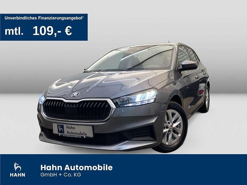 Graphitegrau metallic Gebraucht 2022 Skoda Fabia Ambition Kleinwagen | 12.999 € (Guter Preis) - Bild 1/3