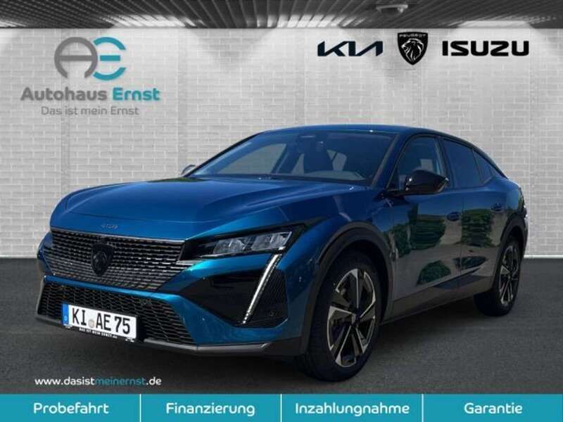 Obsession blau metallic Gebraucht 2025 Peugeot 408 Allure Limousine | 37.990 € - Bild 1/4