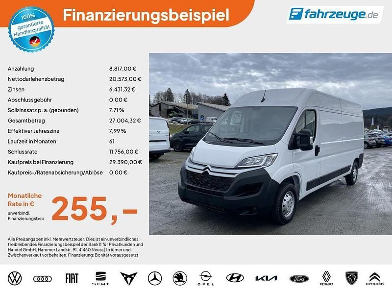 Gebraucht Citroën Jumper 165 PS (121 kW) 2023 Weiß Van / Kleinbus