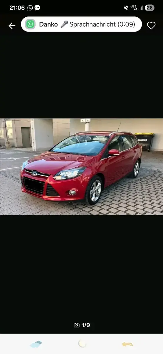Brugt Ford Focus 150 HK (110 kW) 2012 Rød Stationcar