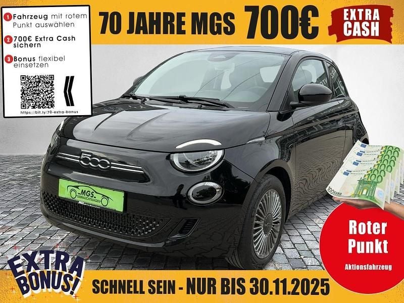 Onyxschwarz Gebraucht 2022 Fiat 500e Icon Kleinwagen | 17.290 € (Guter Preis) - Bild 1/4