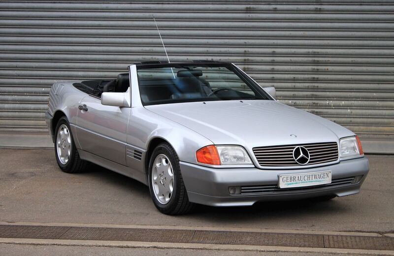Silber Gebraucht 1992 Mercedes 300 Cabrio | 22.500 € - Bild 1/4