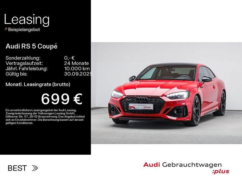 Progressivrot metallic Gebraucht 2024 Audi RS5 Sport Coupé | 82.745 € (Teuer) - Bild 1/4