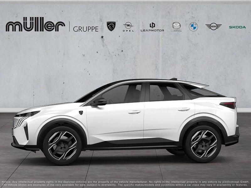Neu Peugeot 3008 GT 136 PS (100 kW) 2025 Weiß SUV