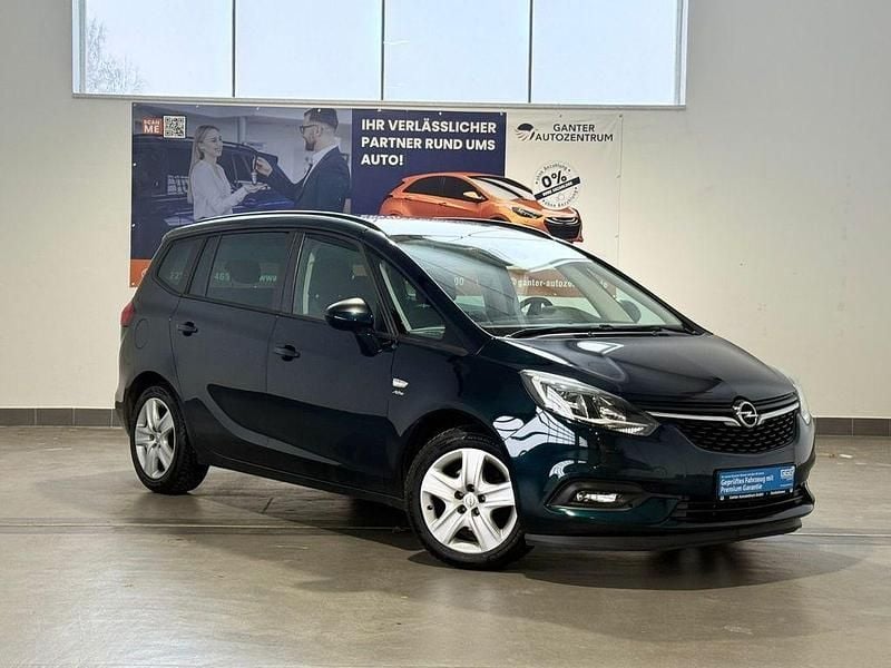 Gebraucht Opel Zafira Active 135 PS (99 kW) 2017 Grün Van / Kleinbus