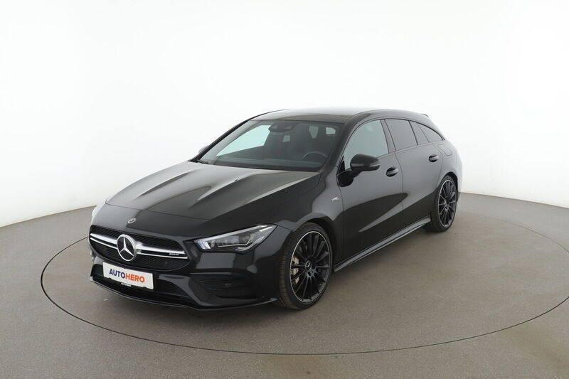 Schwarz Gebraucht 2019 Mercedes CLA35 AMG Shooting Brake AMG Kombi | 33.890 € (Etwas zu teuer) - Bild 1/4