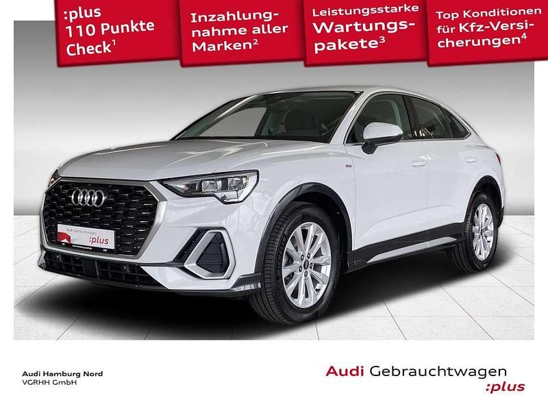 2y gletscherweiß metallic Gebraucht 2022 Audi Q3 S-Line SUV | 36.290 € (Fairer Preis) - Bild 1/3