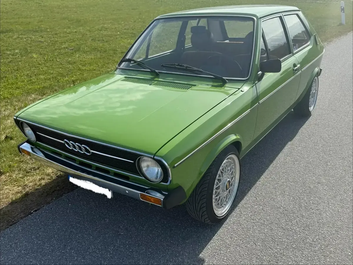 Gebraucht Audi 50 55 PS (40 kW) 1976 Grün Kleinwagen