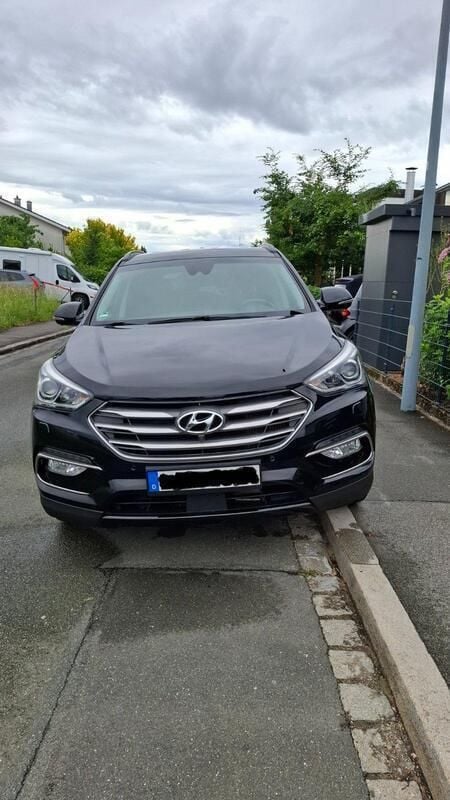 Schwarz Gebraucht 2016 Hyundai Santa Fe Premium SUV | 16.500 € (Guter Preis) - Bild 1/4