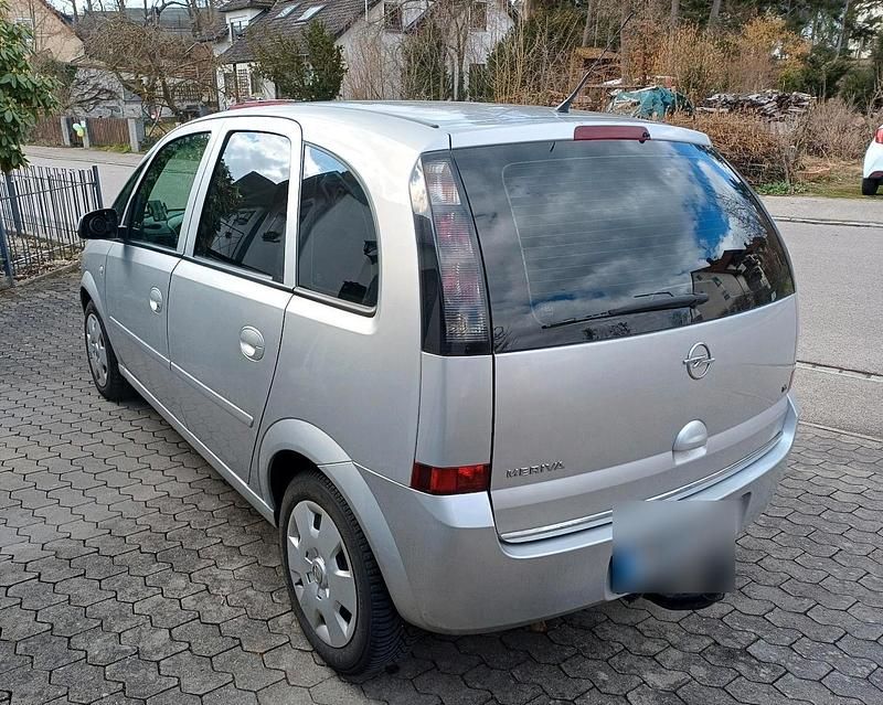 Gebraucht Opel Meriva 102 PS (75 kW) 2008 Silber Van / Kleinbus