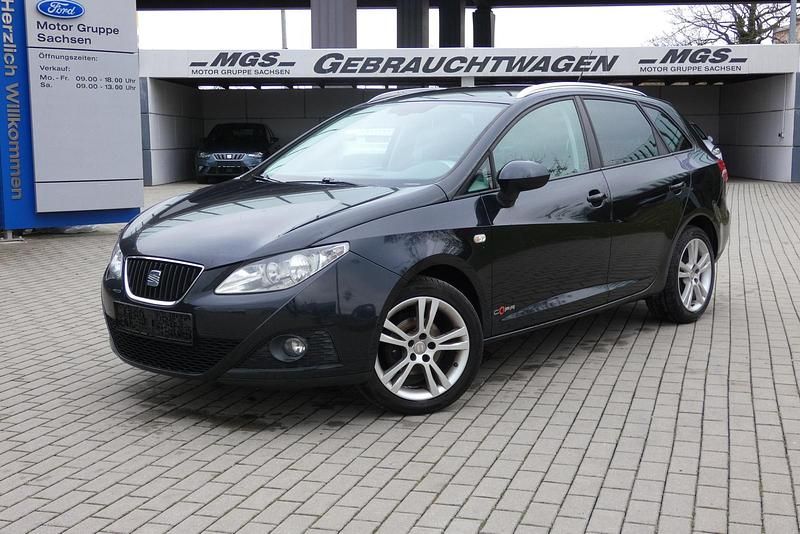 Gebraucht Seat Ibiza Copa 69 PS (50 kW) 2011 "universo" schwarz Limousine