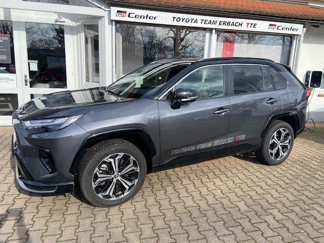 Marlingrau metallic / dach schwarz Gebraucht 2023 Toyota RAV4 Hybrid Sport SUV | 54.000 € - Bild 1/4