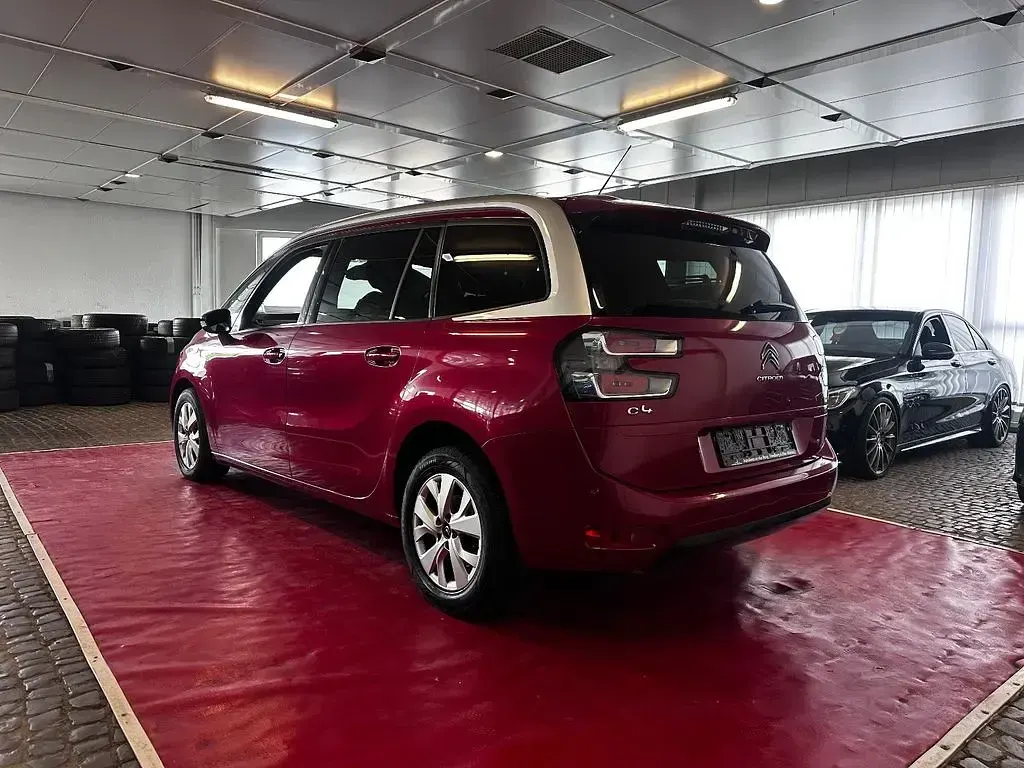 Gebraucht Citroën Grand C4 Picasso SELECTION 120 PS (88 kW) 2017 Rot Van / Kleinbus