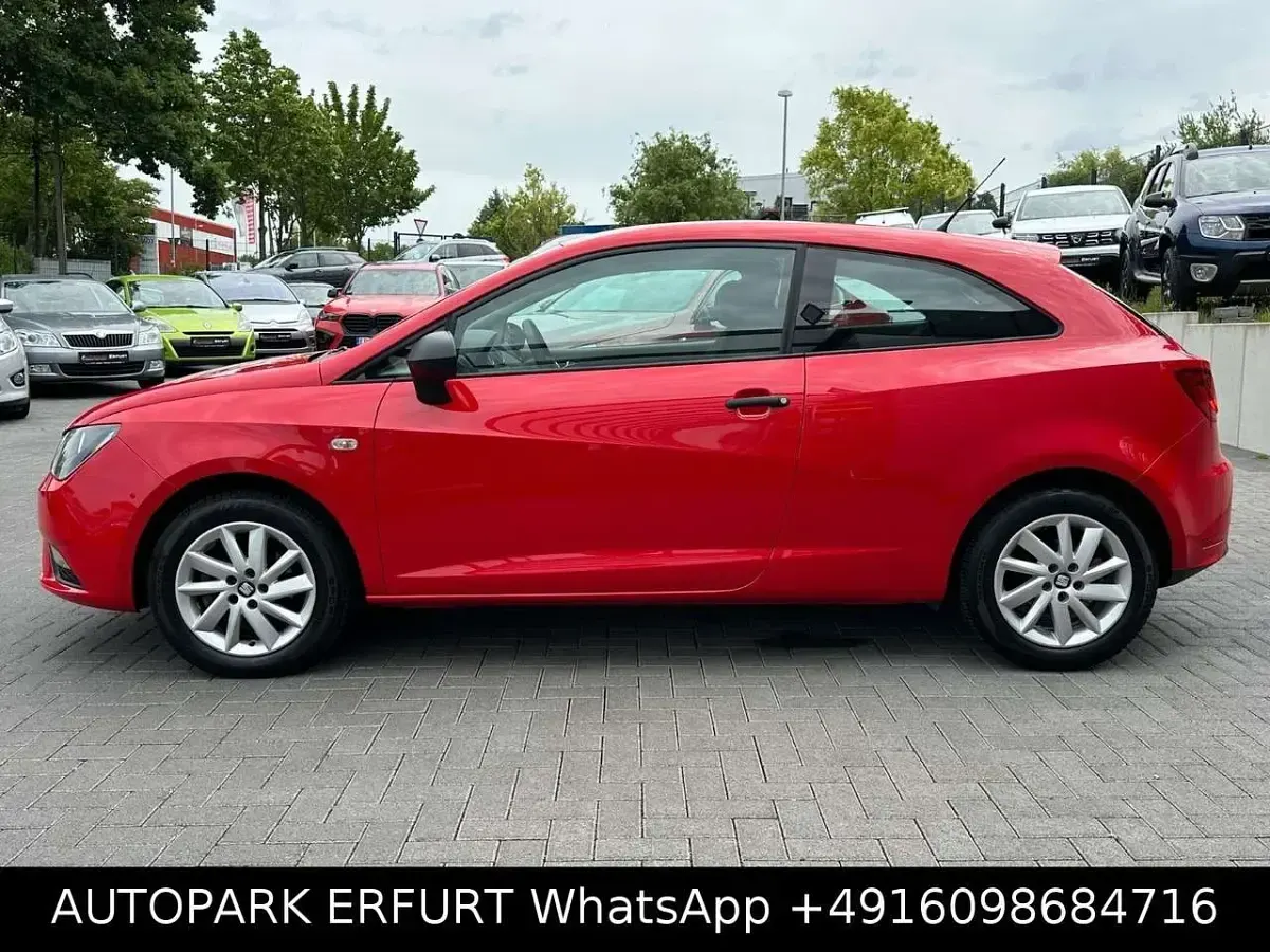 Gebraucht Seat Ibiza SC Reference 90 PS (66 kW) 2015 Rot Kleinwagen